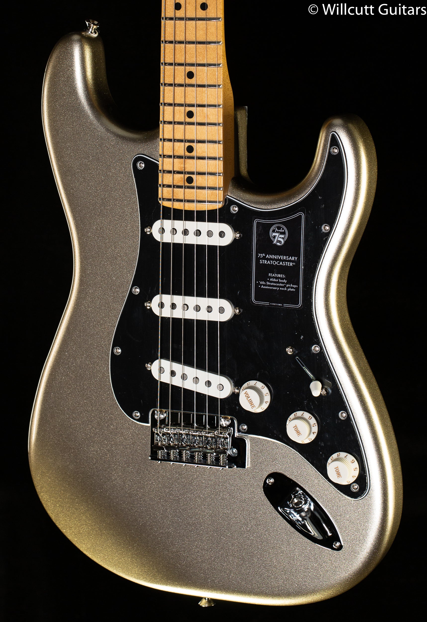 ギター Fender 75th Anniversary Strat Fender 75th Anniversary Commemorative Stratocaster - YouTube
