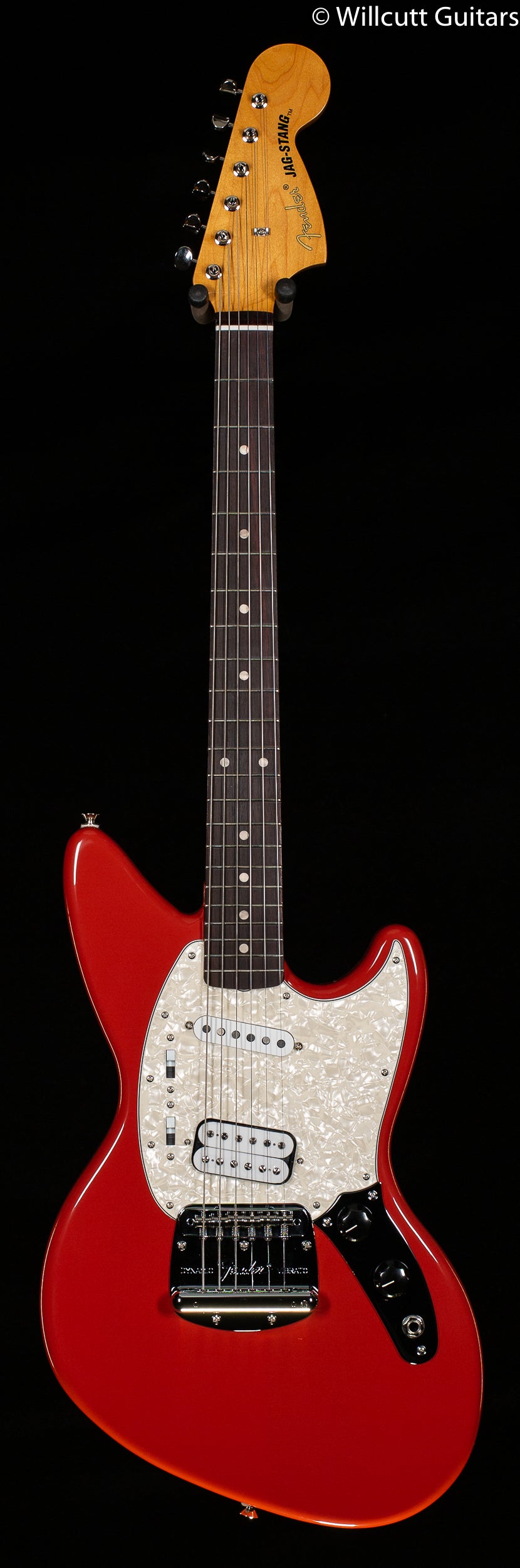 Fender Kurt Cobain Jag-Stang Fiesta Red Rosewood - Willcutt Guitars