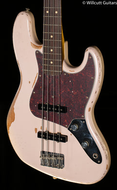 Fender Flea Jazz Bass, Rosewood Fingerboard, Road Worn Shell Pink