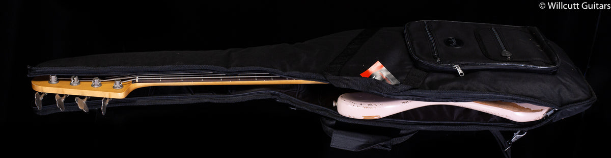 Fender Flea Jazz Bass, Rosewood Fingerboard, Road Worn Shell Pink Bass Guitar (565)