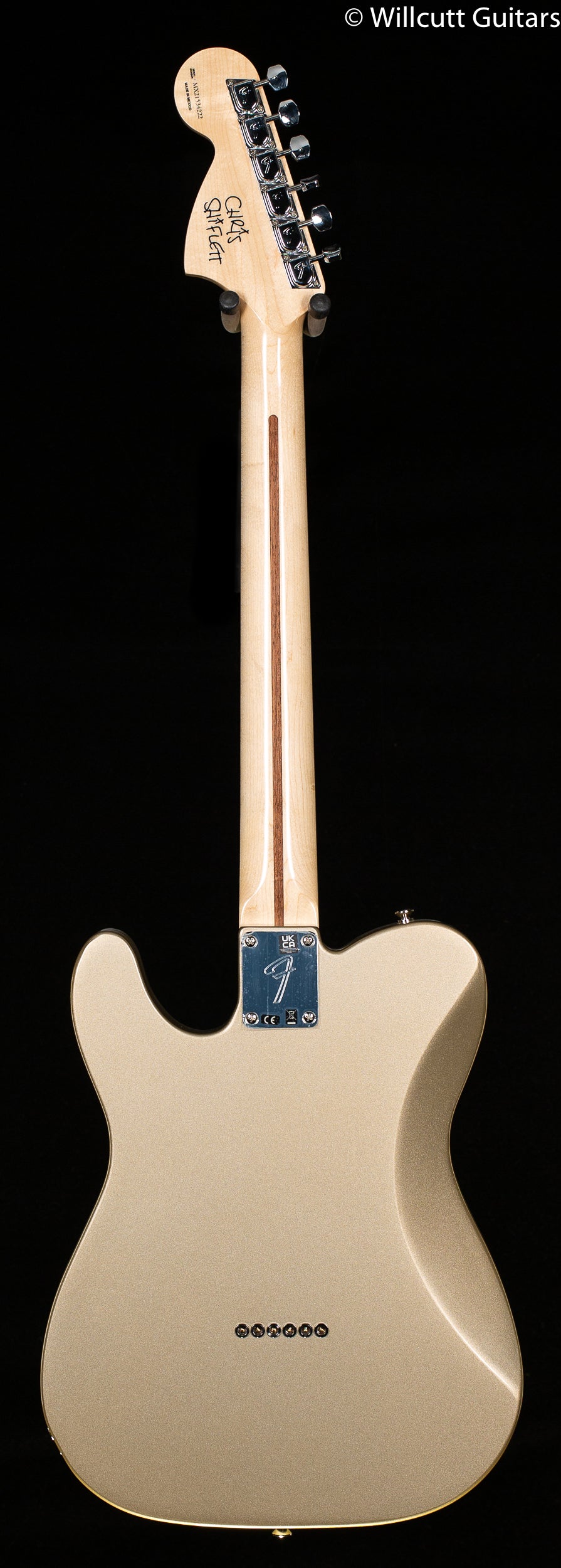 Fender Chris Shiflett Telecaster Deluxe Shoreline Gold (222)