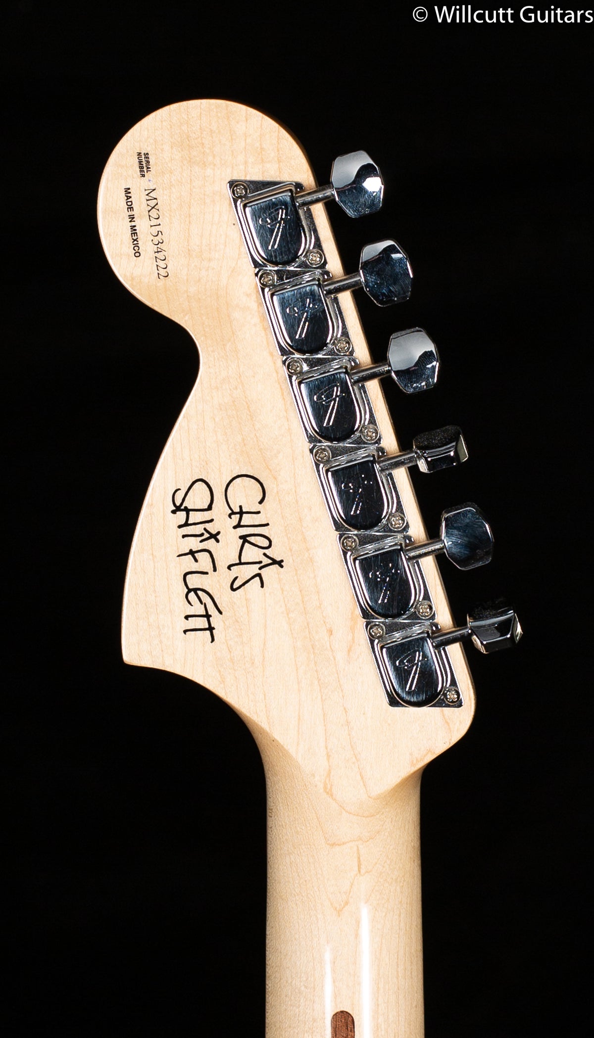 Fender Chris Shiflett Telecaster Deluxe Shoreline Gold (222)