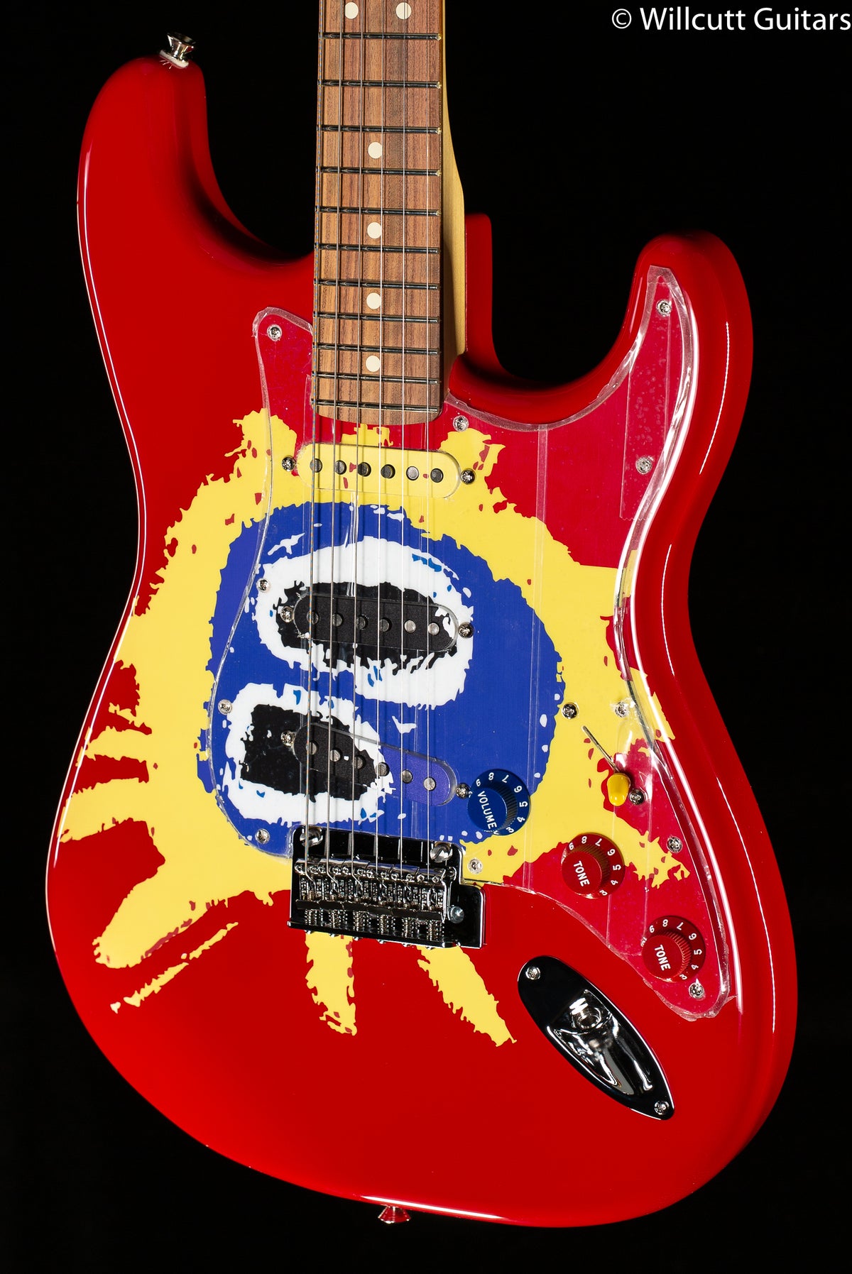 Fender 30th Anniversary Screamadelica Stratocaster Custom Graphic Pau Ferro (650)