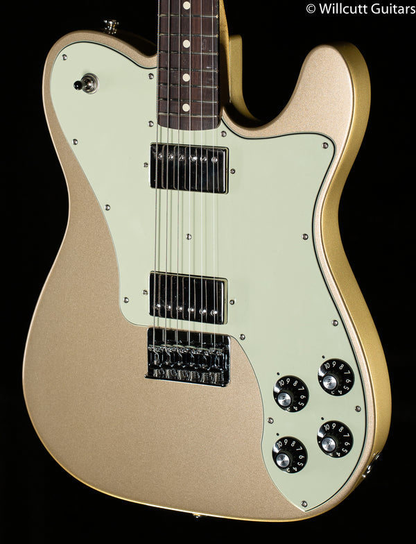 Fender Chris Shiflett Telecaster Deluxe Shoreline Gold (757