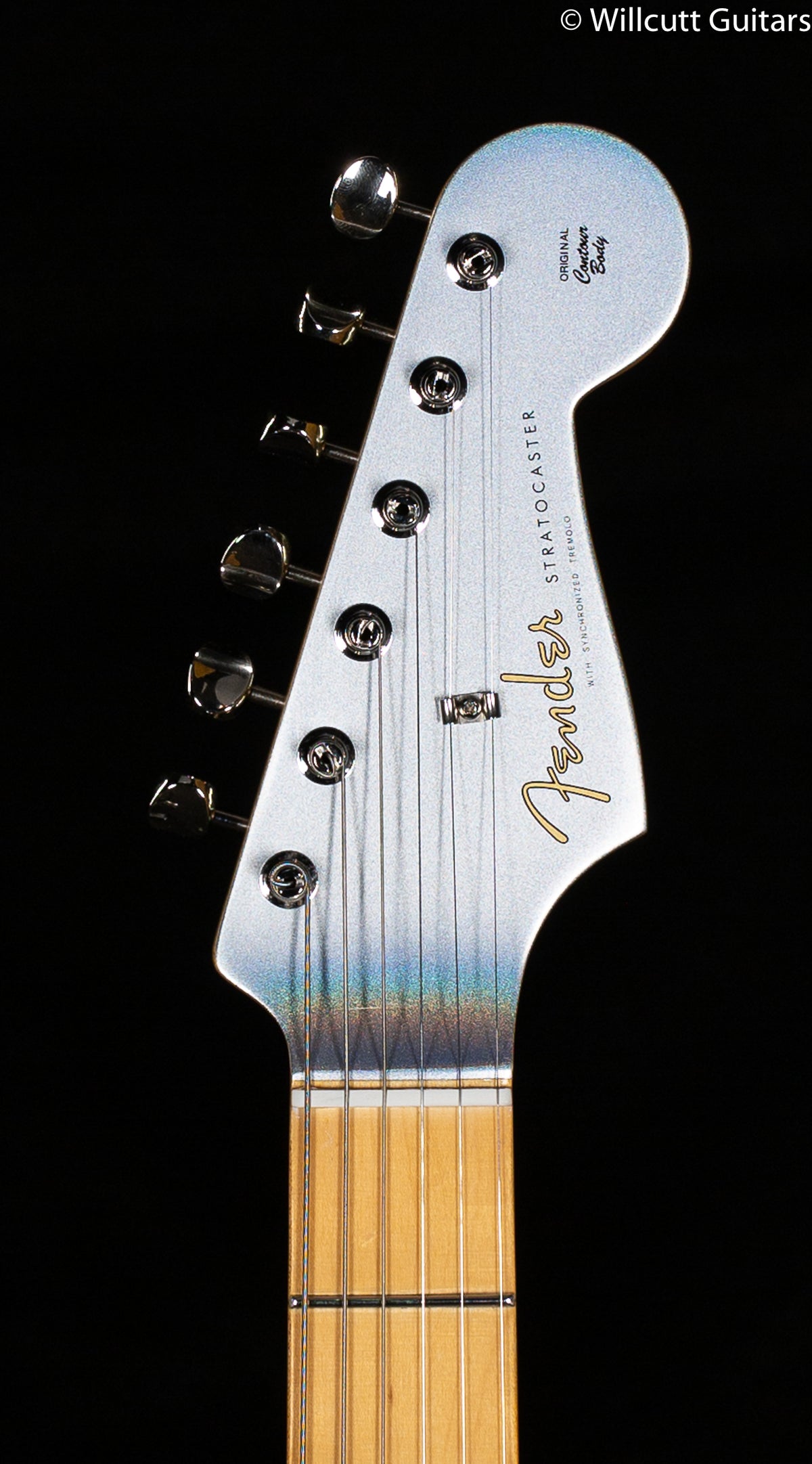 Fender H.E.R. Stratocaster Chrome Glow Maple Fingerboard (643)