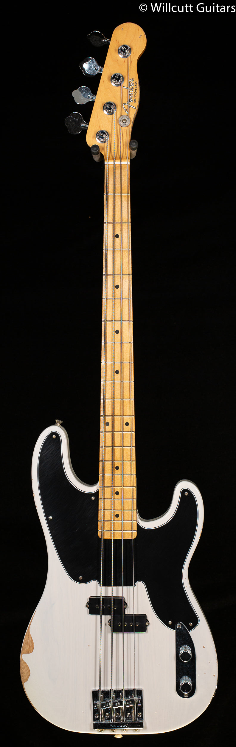 mike dirnt bass gear Fender Mike Dirnt Road Worn Precision Bass White Blonde