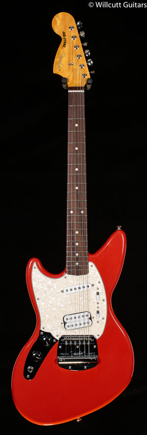 Fender Kurt Cobain Jag-Stang Rosewood Fingerboard Fiesta Red Left-Hand (234)