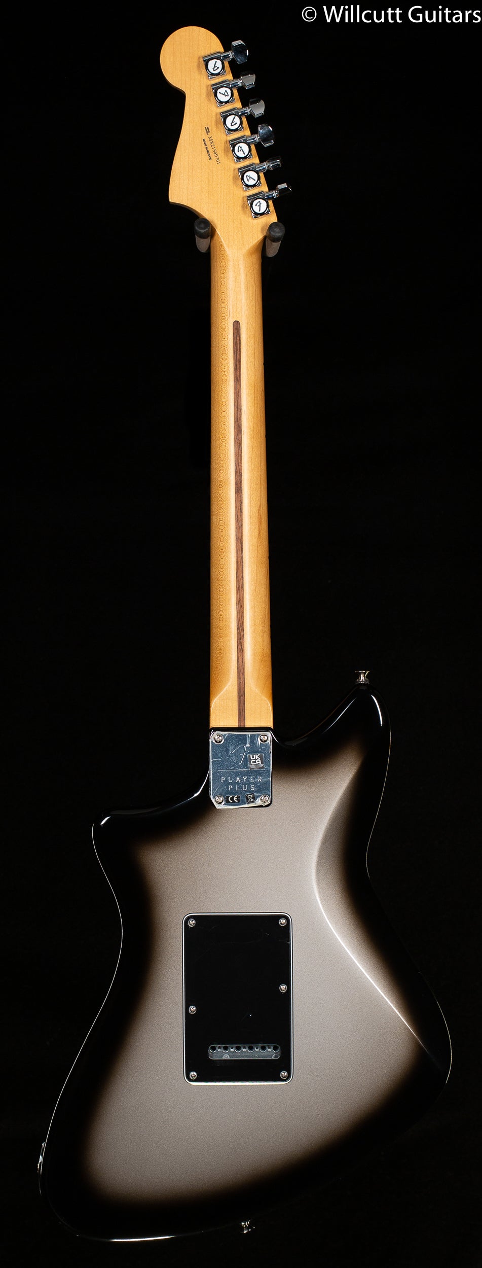 Fender Player Plus Meteora® HH, Maple Fingerboard, Silverburst
