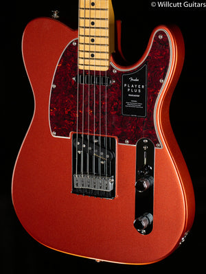 Fender Player Plus Telecaster Maple Fingerboard Aged Candy Apple Red