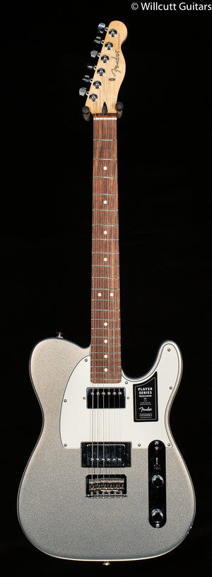 Fender Player Telecaster HH Silver Pau Ferro - Willcutt Guitars
