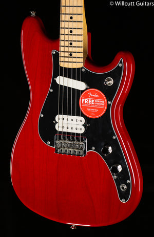 Fender Player Duo-Sonic HS Maple Fingerboard Crimson Red Transparent