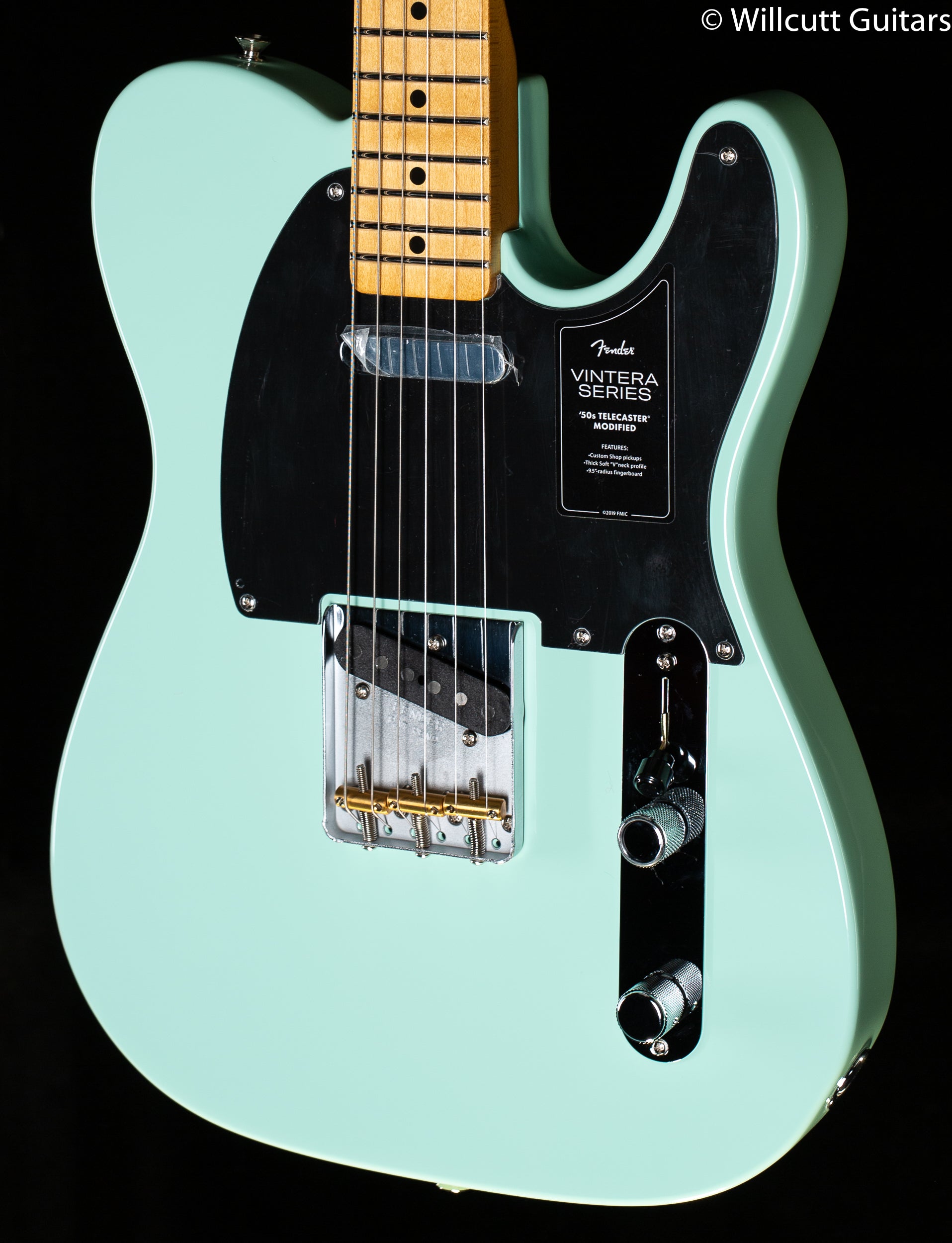 Fender Vintera '50s Telecaster Modified Surf Green - Willcutt Guitars