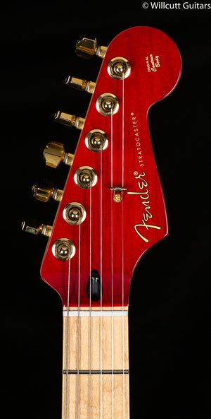 Fender Tash Sultana Stratocaster Transparent Cherry Maple Fingerboard