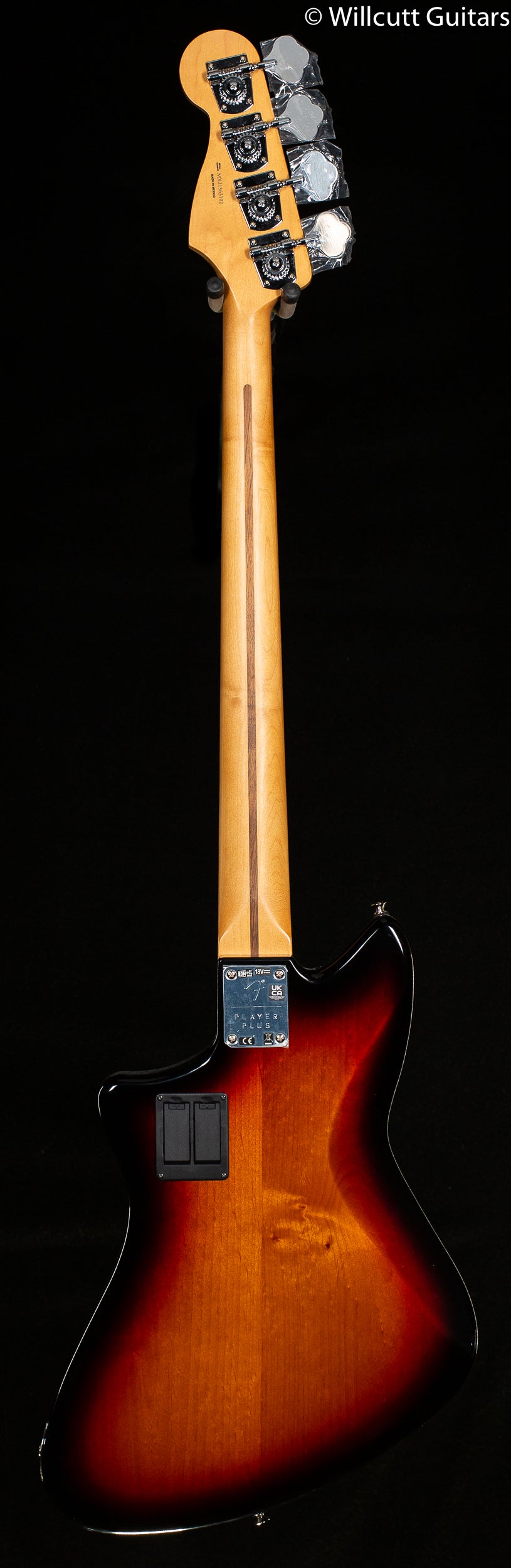 Fender Player Plus Active Meteora Bass Maple Fingerboard 3-Color Sunburst Bass Guitar (102)