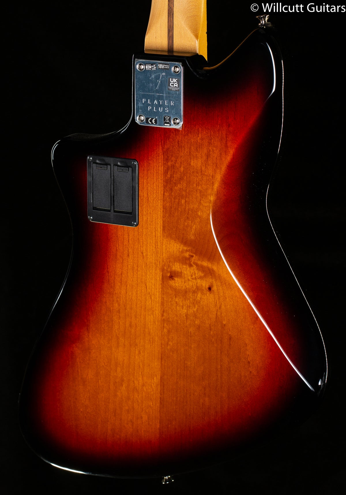 Fender Player Plus Active Meteora Bass Maple Fingerboard 3-Color Sunburst Bass Guitar (102)