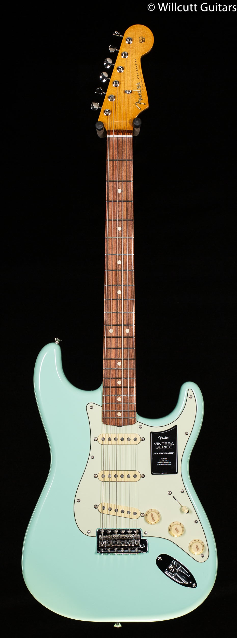 Fender Vintera '60s Stratocaster Surf Green - Willcutt Guitars