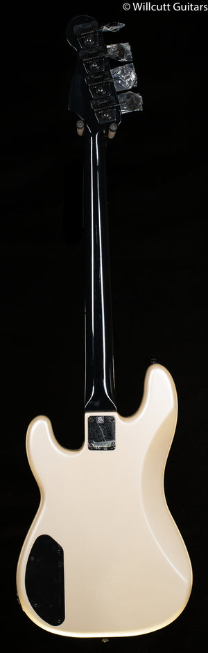 Fender Duff McKagan Precision Bass, Rosewood Fingerboard, Pearl White (216) Bass Guitar