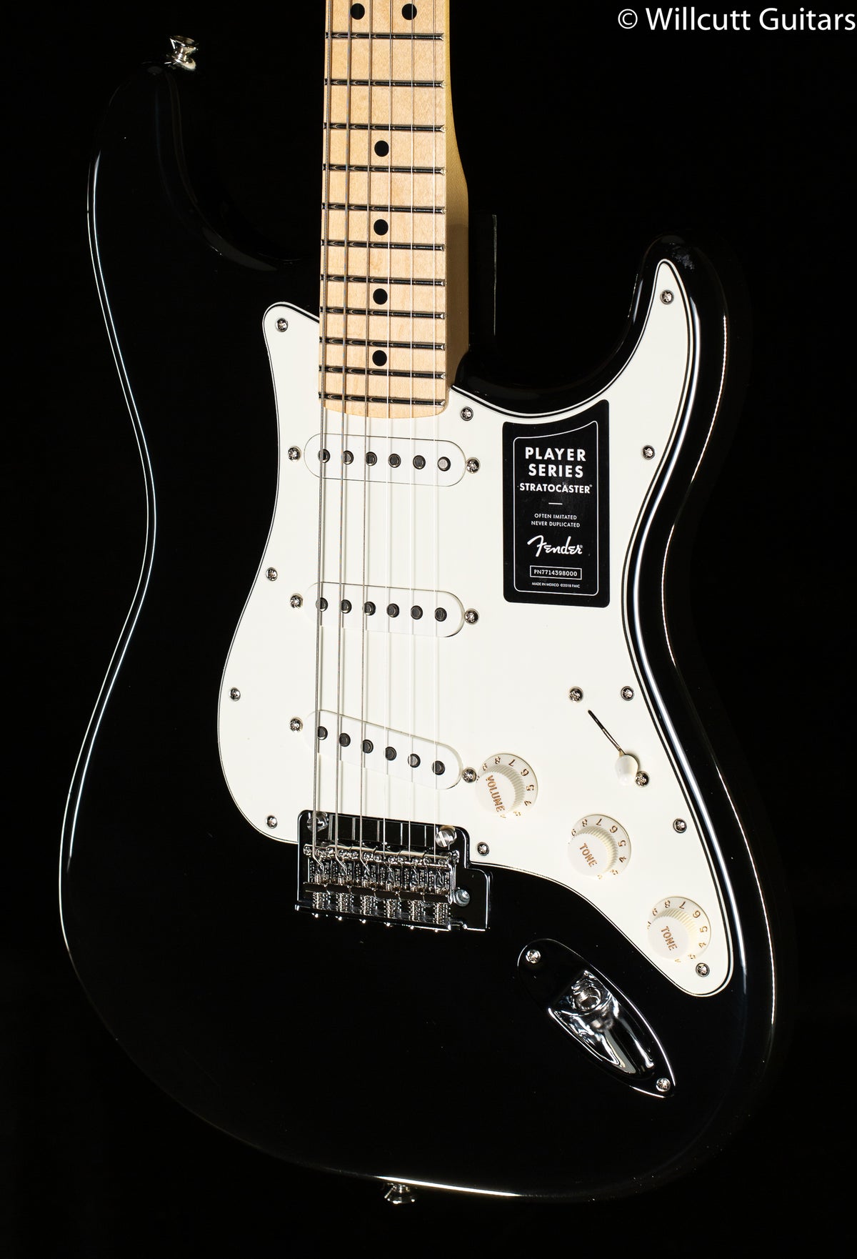 Fender Player Series Stratocaster Black Maple (852)