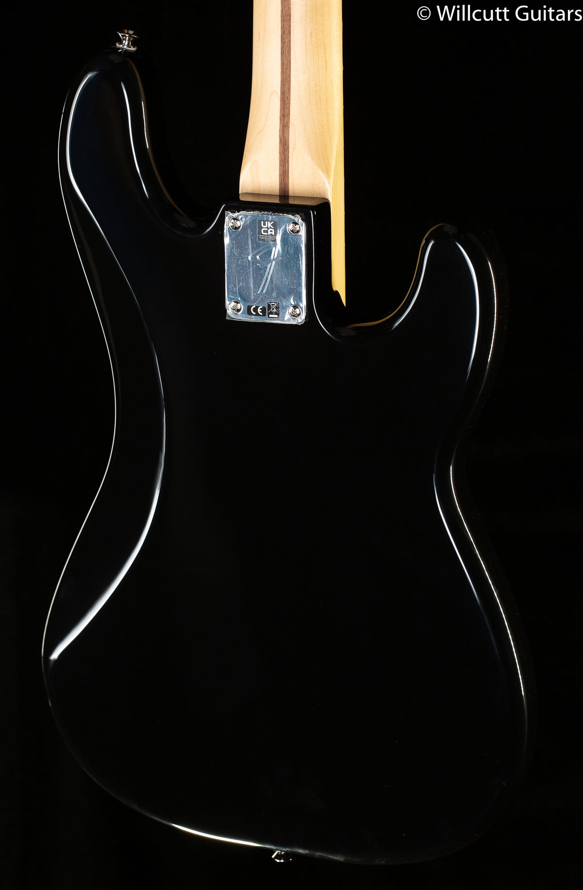 Fender Player Precision Bass Black Maple Lefty Bass Guitar