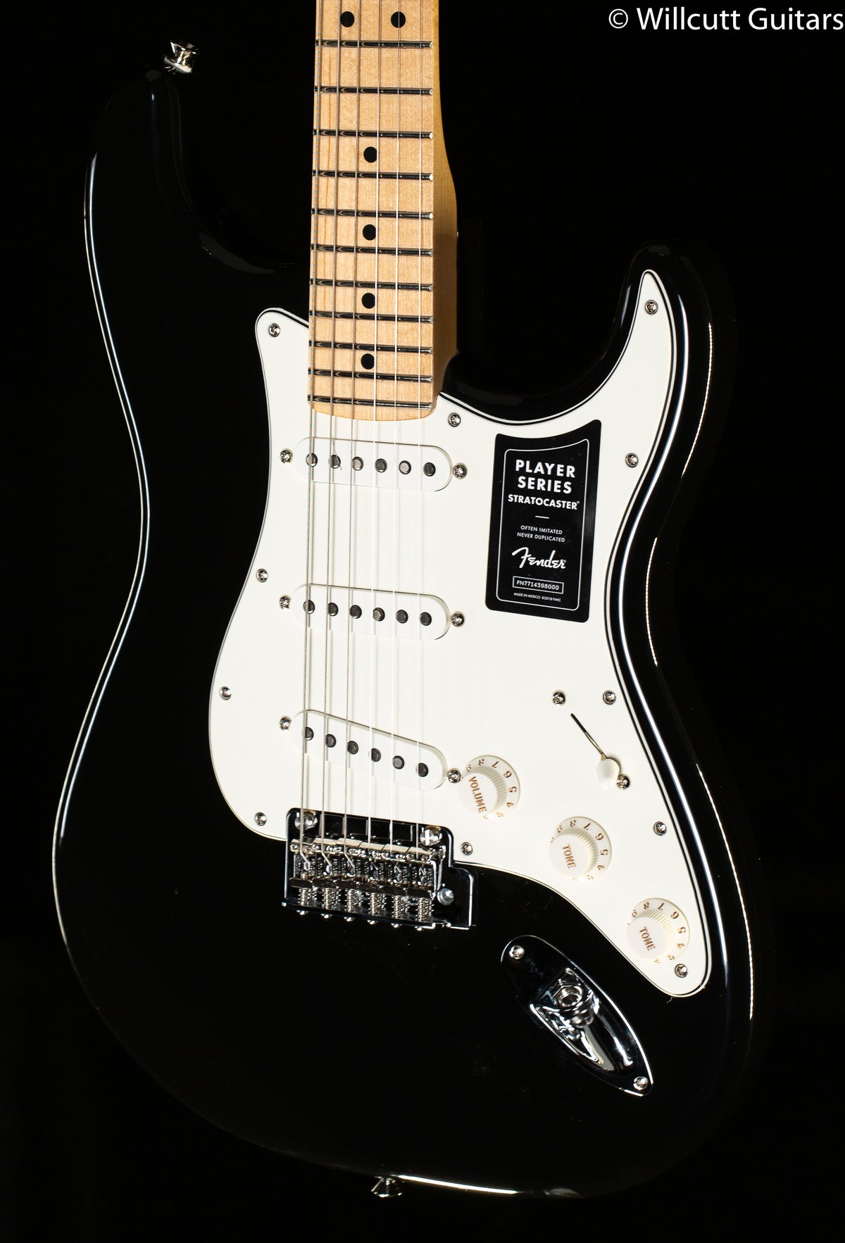 Fender Player Series Stratocaster Black Maple (129)