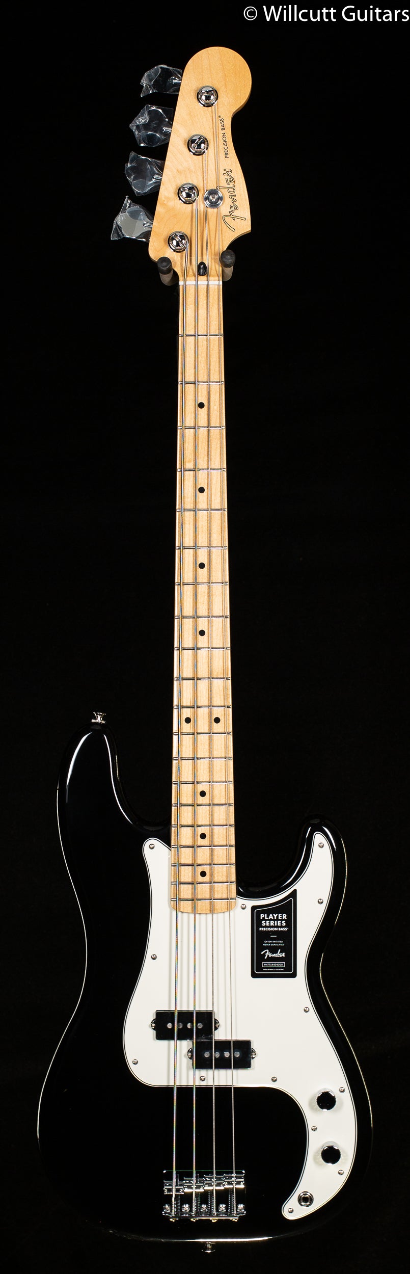 Fender Player Precision Bass Black Maple Bass Guitar