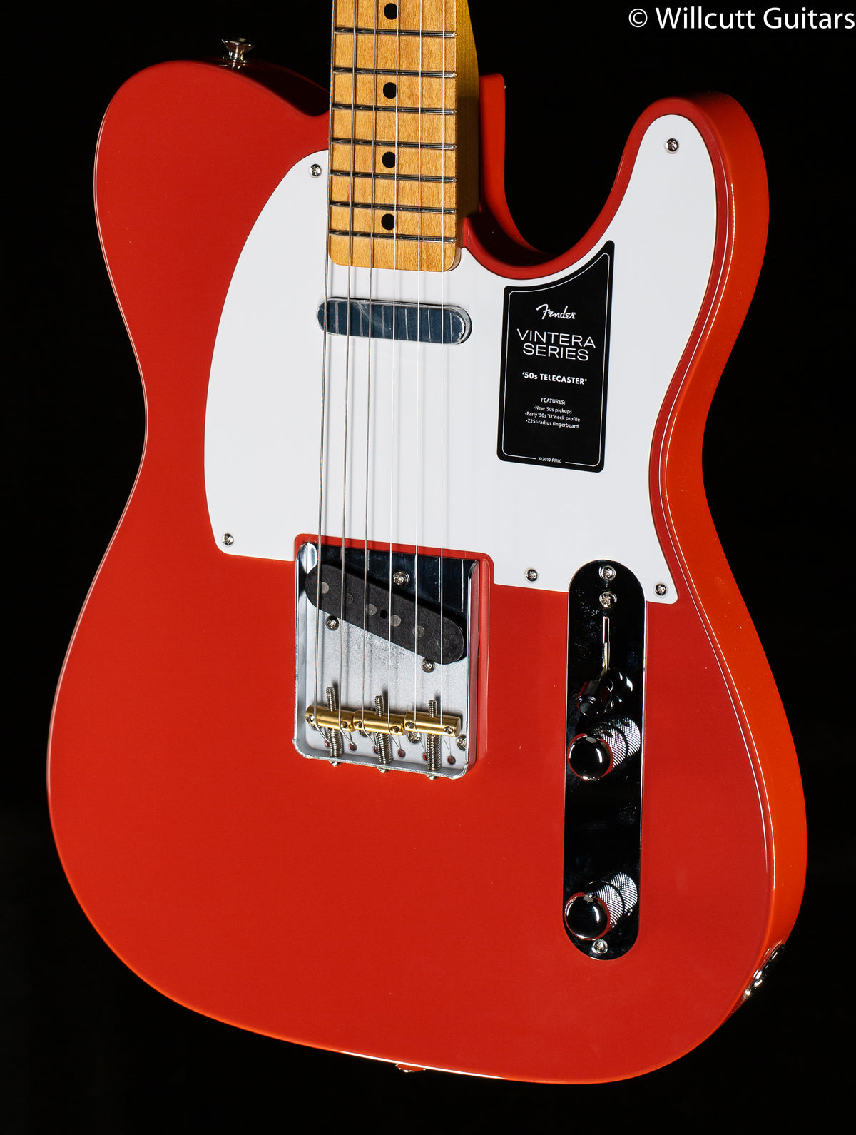 Fender Vintera 50's Telecaster Fiesta Red Maple