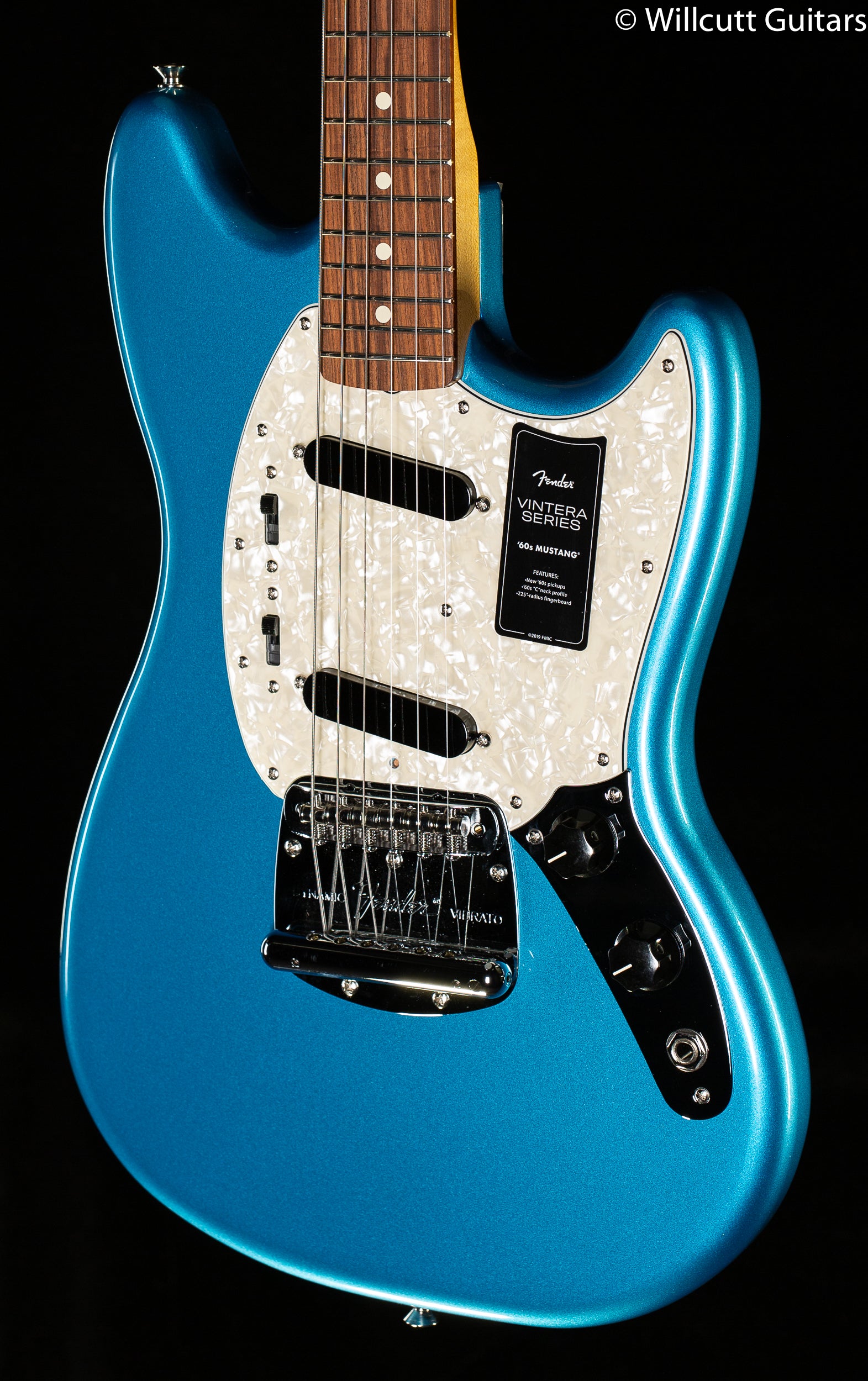 Fender Vintera 60s Mustang LP.Blue ムスタング Fender Vintera '60s Mustang - Lake Placid Blue | Sweetwater