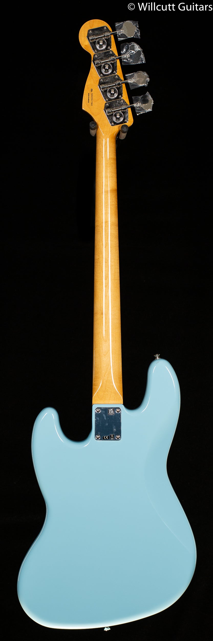 Fender Vintera '60s Jazz Bass Daphne Blue Bass Guitar - Willcutt 