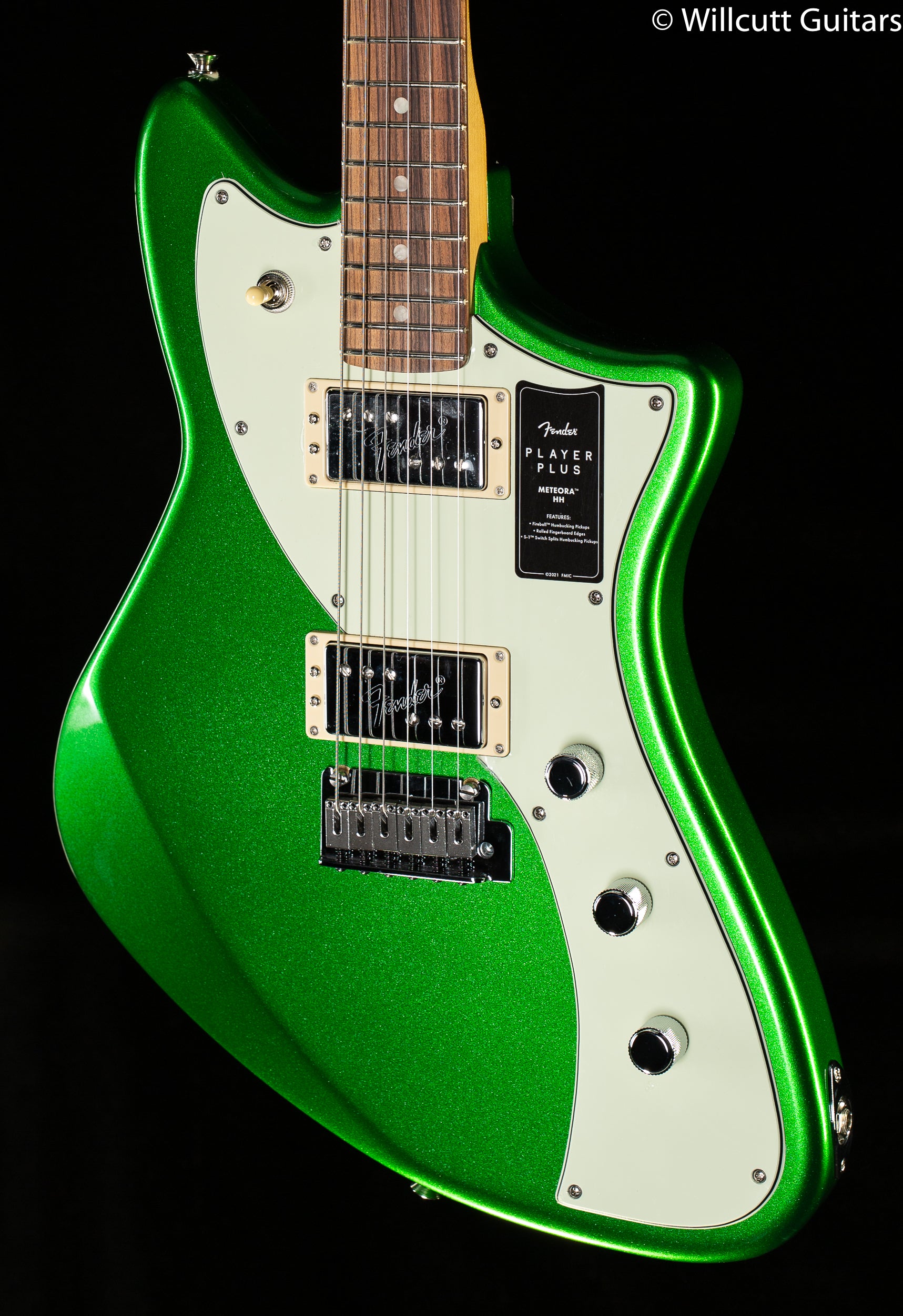 Fender Player Plus Meteora HH Pau Ferro Fingerboard Cosmic Jade