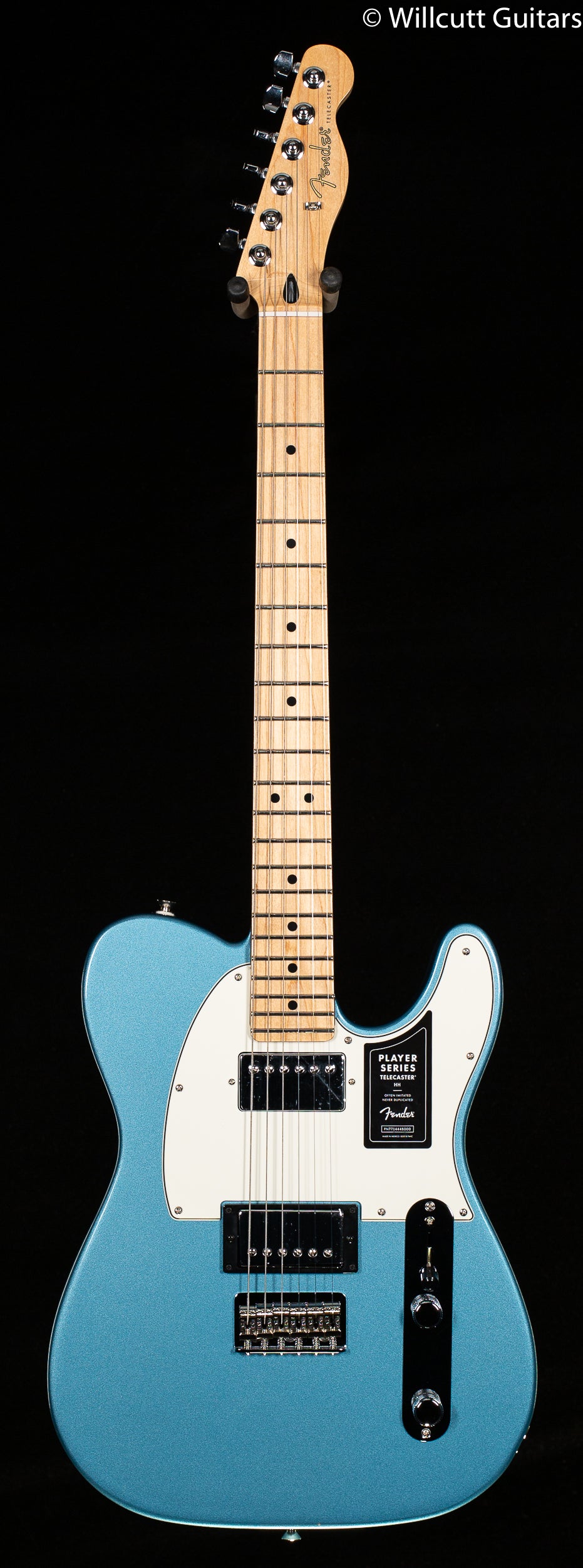 Fender Telecaster HH Maple Fingerboard Tidepool - Willcutt Guitars