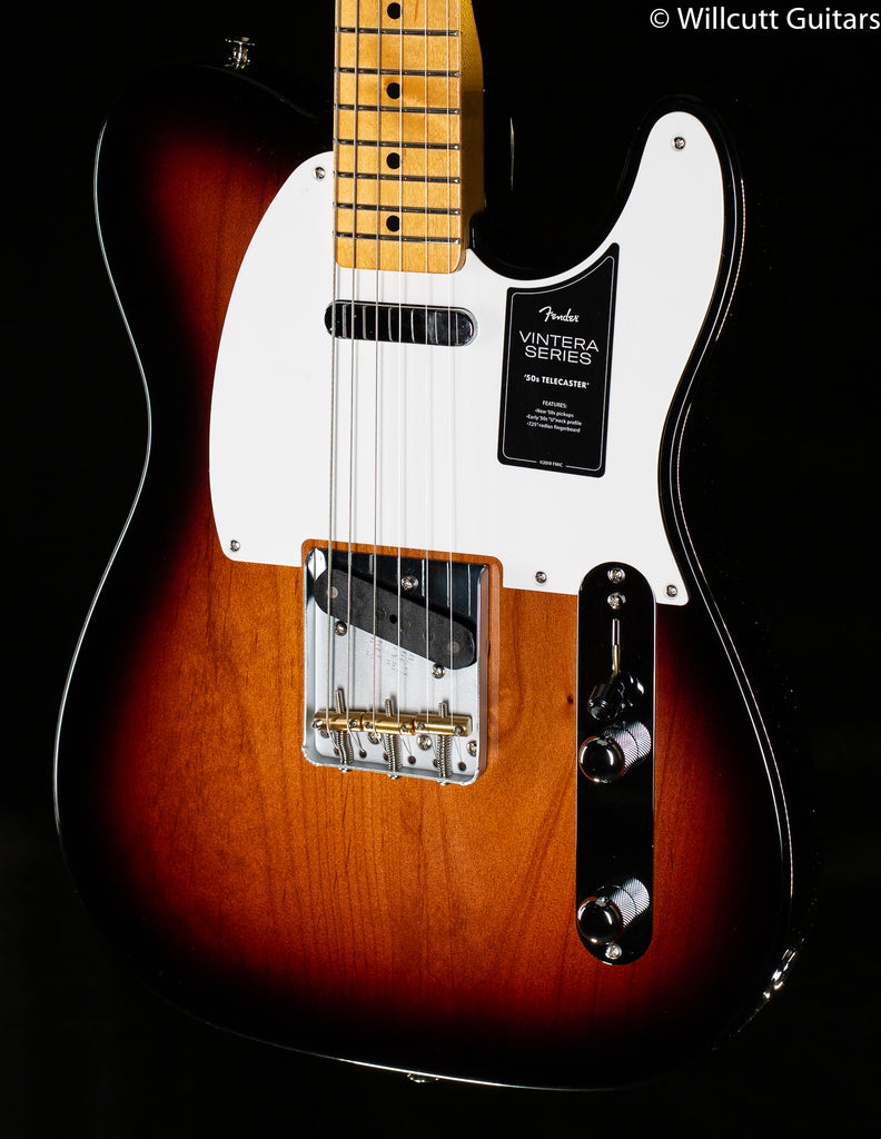 Fender Vintera 50's Telecaster 2 Color Sunburst Maple