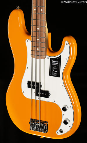 Fender Player Precision Bass Pau Ferro Fingerboard Capri Bass Guitar