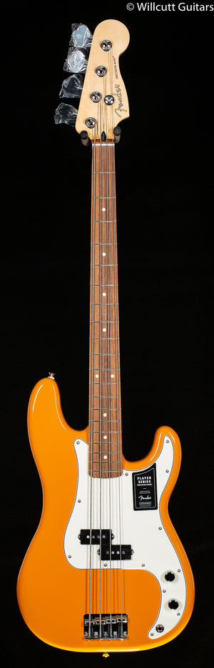 Fender Player Precision Bass Pau Ferro Fingerboard Capri Bass Guitar