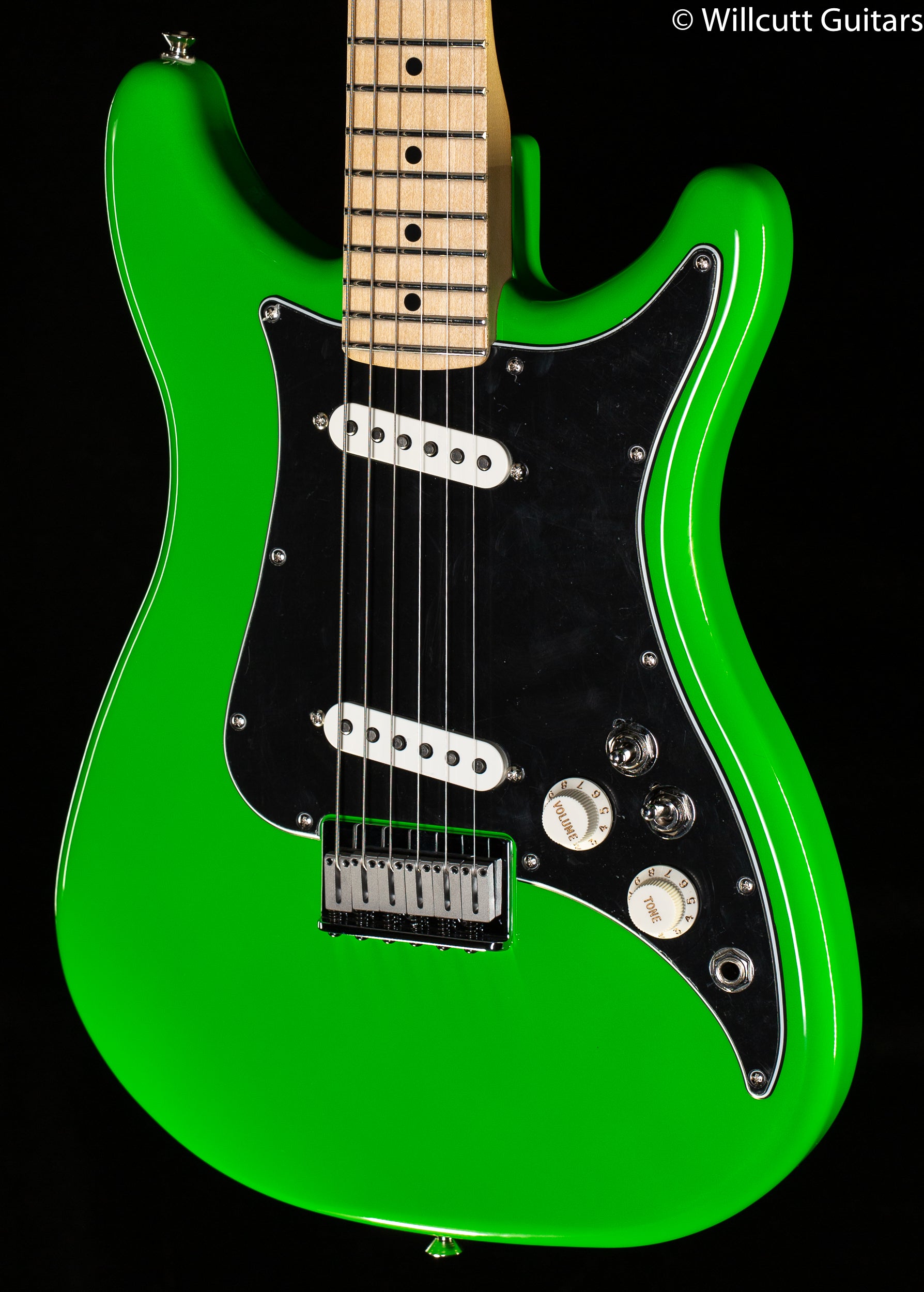 Fender Player Lead II Maple Neck Neon Green - Willcutt Guitars