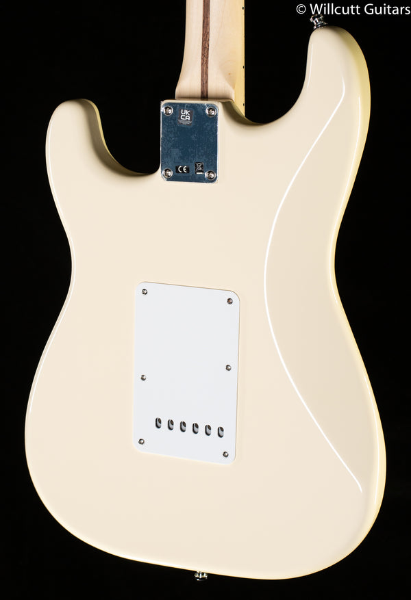 Fender Artist Series Jimmie Vaughan Tex-Mex Stratocaster Guitar Olympic  White