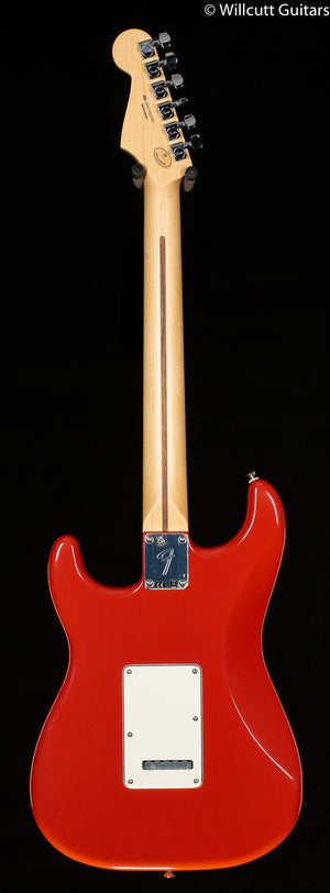Fender Limited Edition Player Stratocaster HSS Maple Fingerboard Fiesta Red with Matching Headstock
