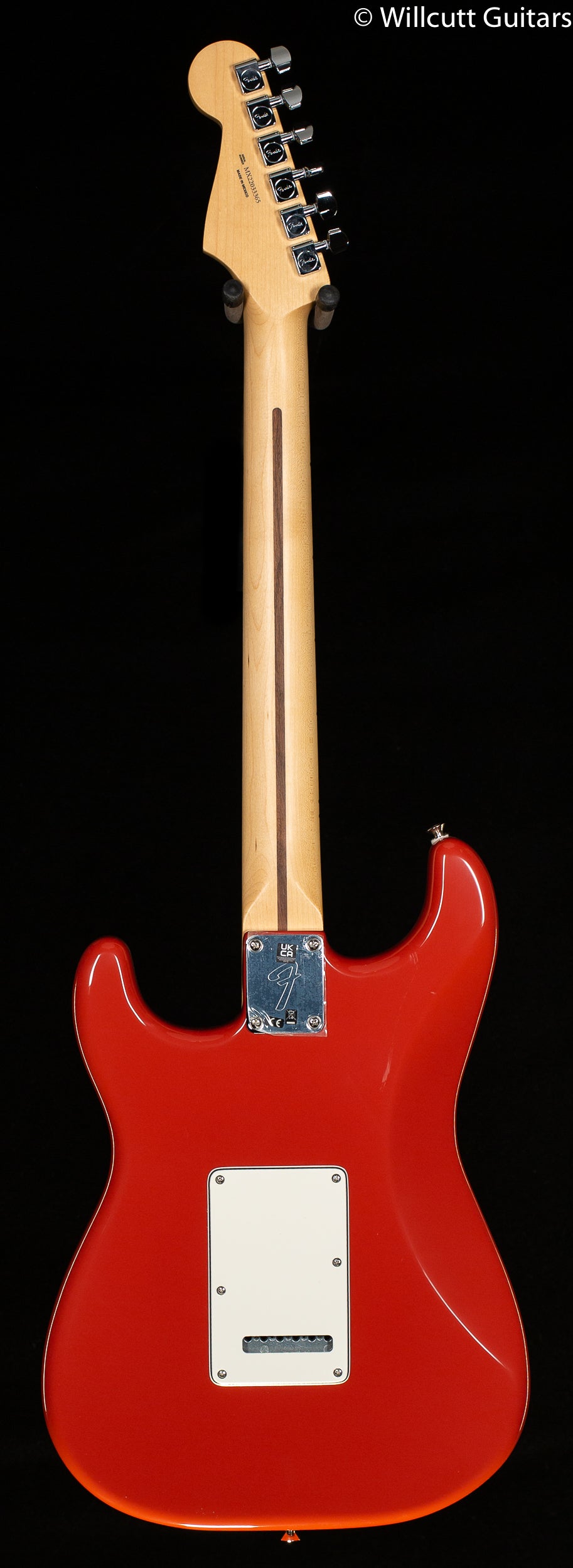 Fender Limited Edition Player Stratocaster HSS Maple Fingerboard Fiesta Red with Matching Headstock (365)