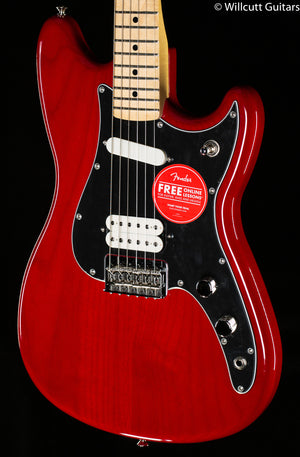 Fender Player Duo-Sonic HS Maple Fingerboard Crimson Red Transparent