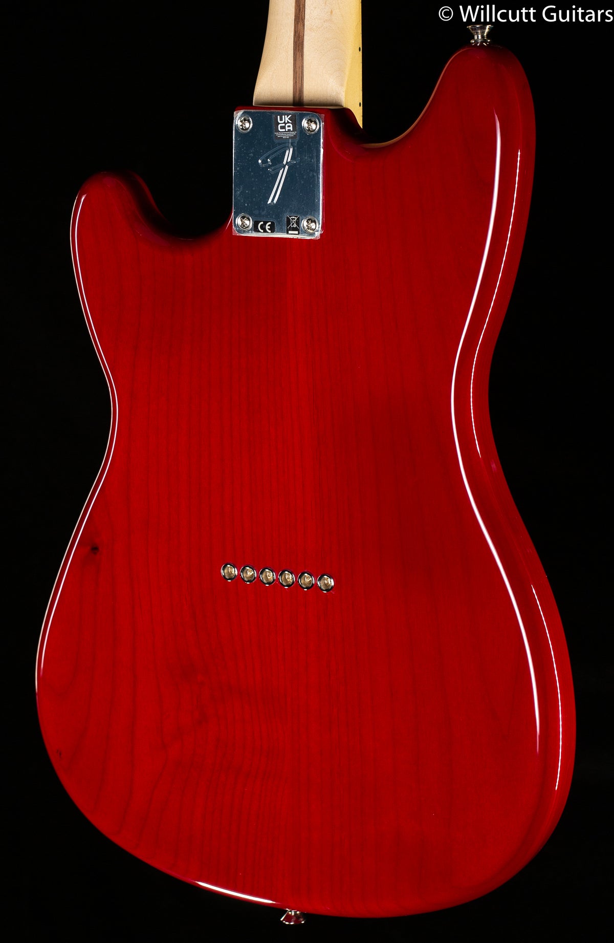 Fender Player Duo-Sonic HS Maple Fingerboard Crimson Red Transparent (443)