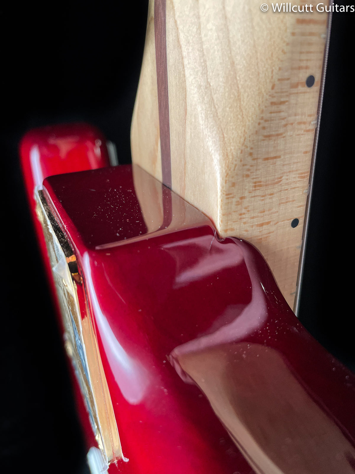 Fender Player Duo-Sonic HS Maple Fingerboard Crimson Red Transparent (443)