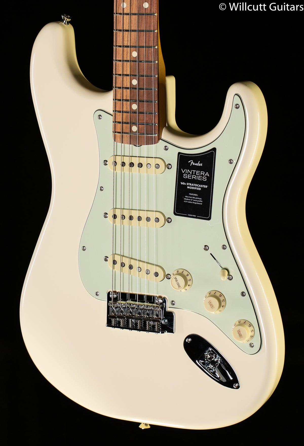 Fender Vintera '60s Stratocaster Modified Olympic White (579)