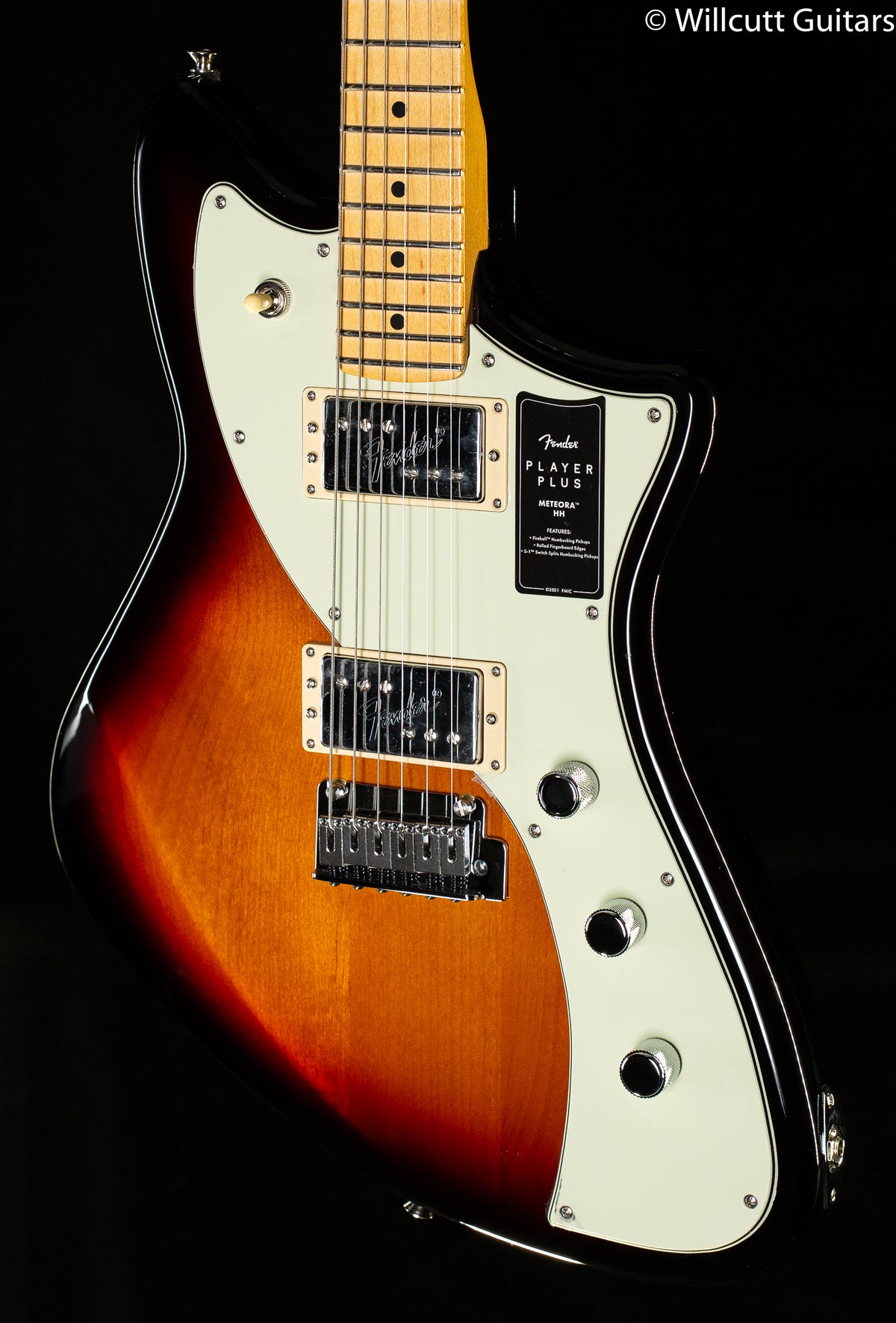 Fender Player Plus Meteora® HH, Maple Fingerboard, 3-Tone