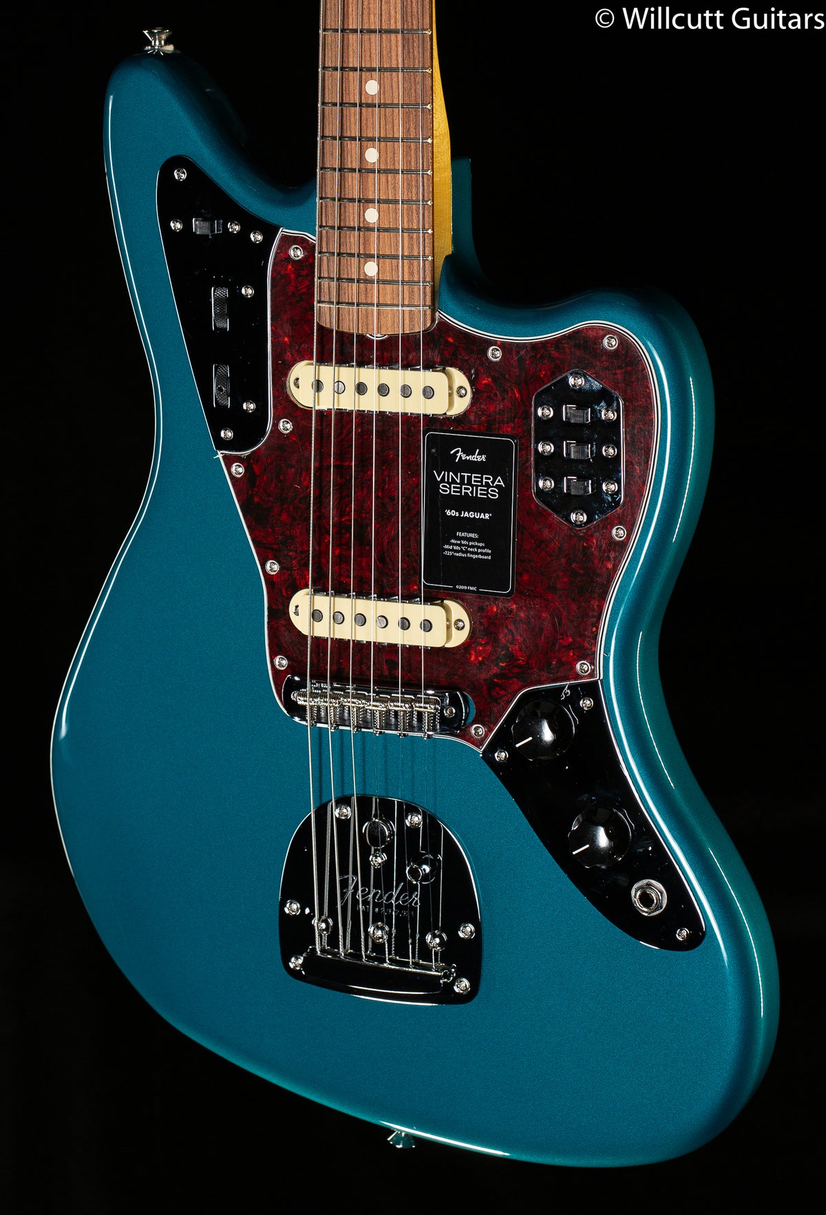 Fender Vintera '60s Jaguar Ocean Turquoise - Willcutt Guitars