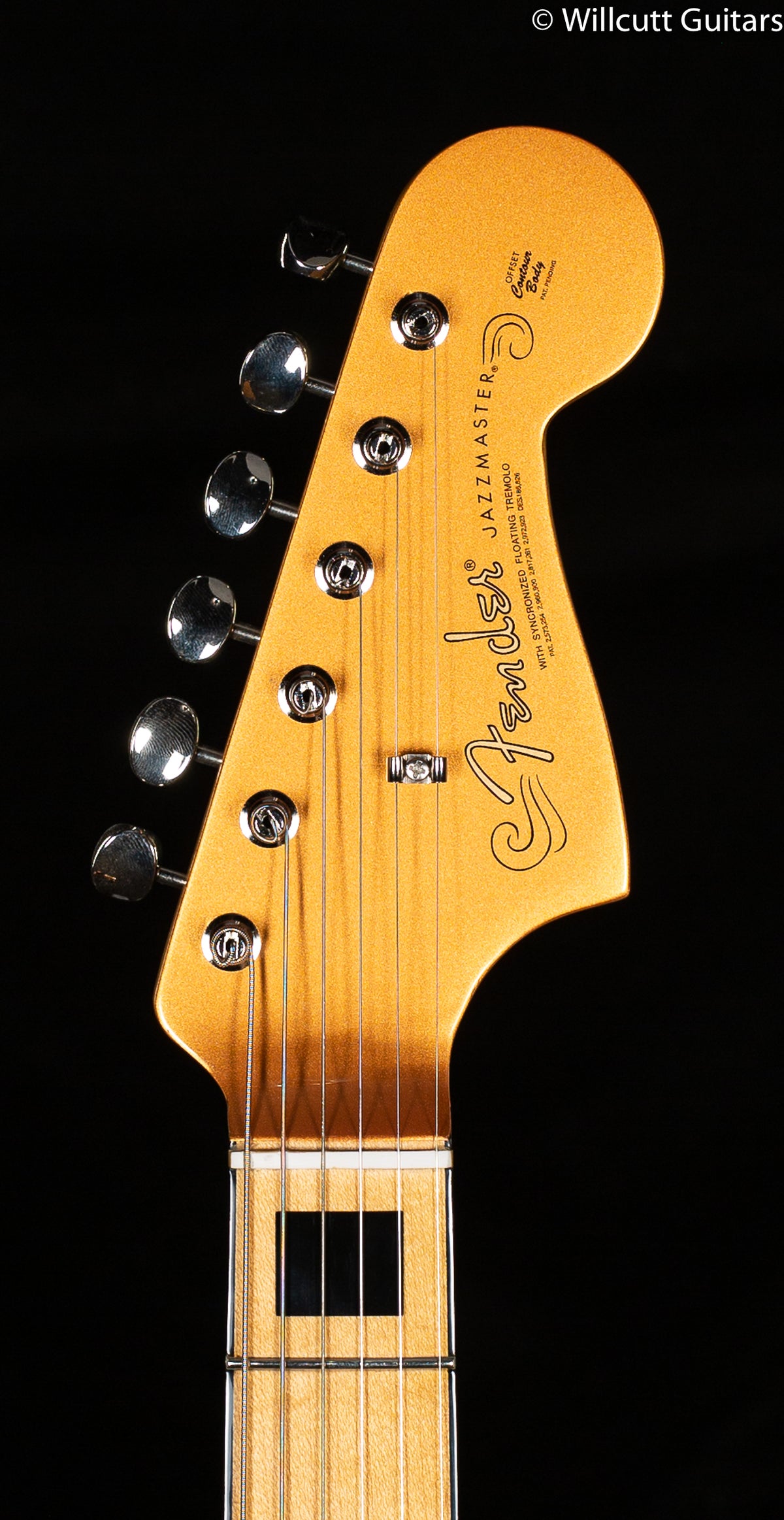 Fender Troy Van Leeuwen Jazzmaster Copper Age Bound Maple Fingerboard (255)