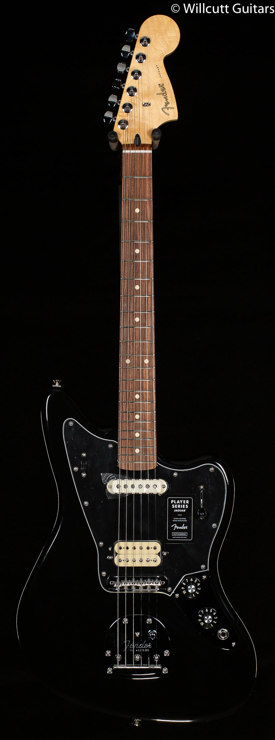 Fender Player Jaguar Pau Ferro Black - Willcutt Guitars
