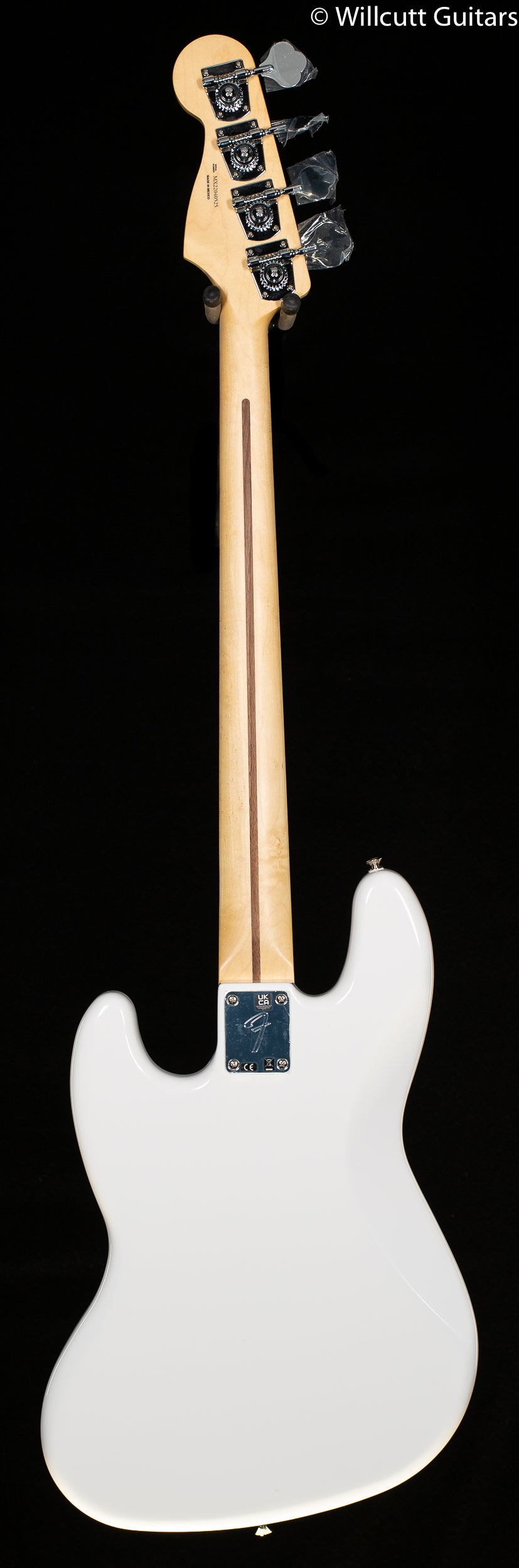 Fender Player Jazz Bass Polar White Pau Ferro Fingerboard Bass Guitar (525)