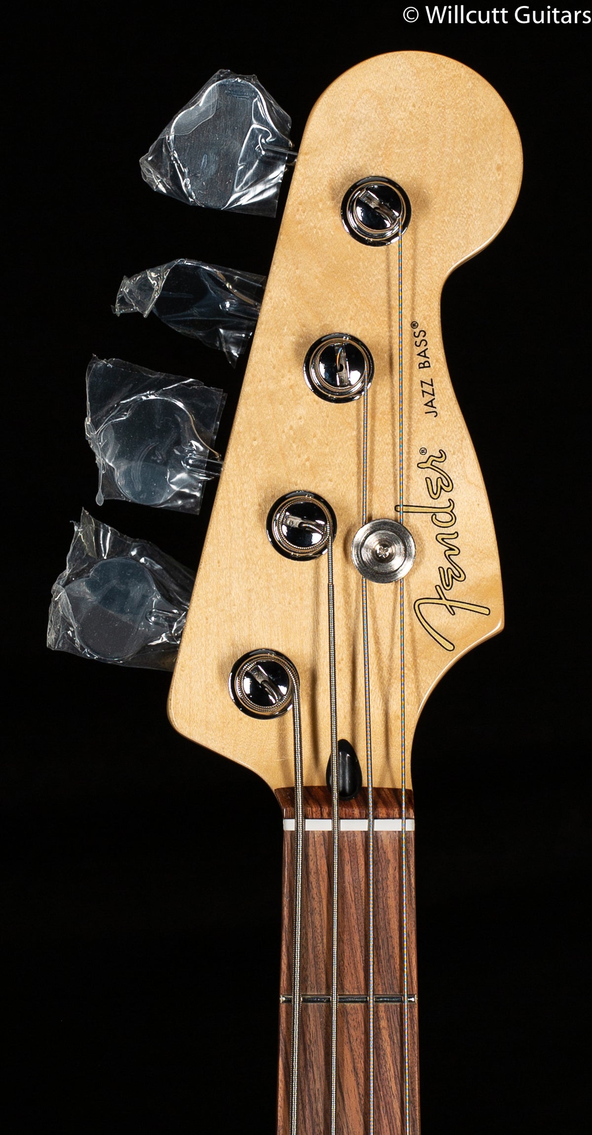 Fender Player Jazz Bass Polar White Pau Ferro Fingerboard Bass Guitar (525)