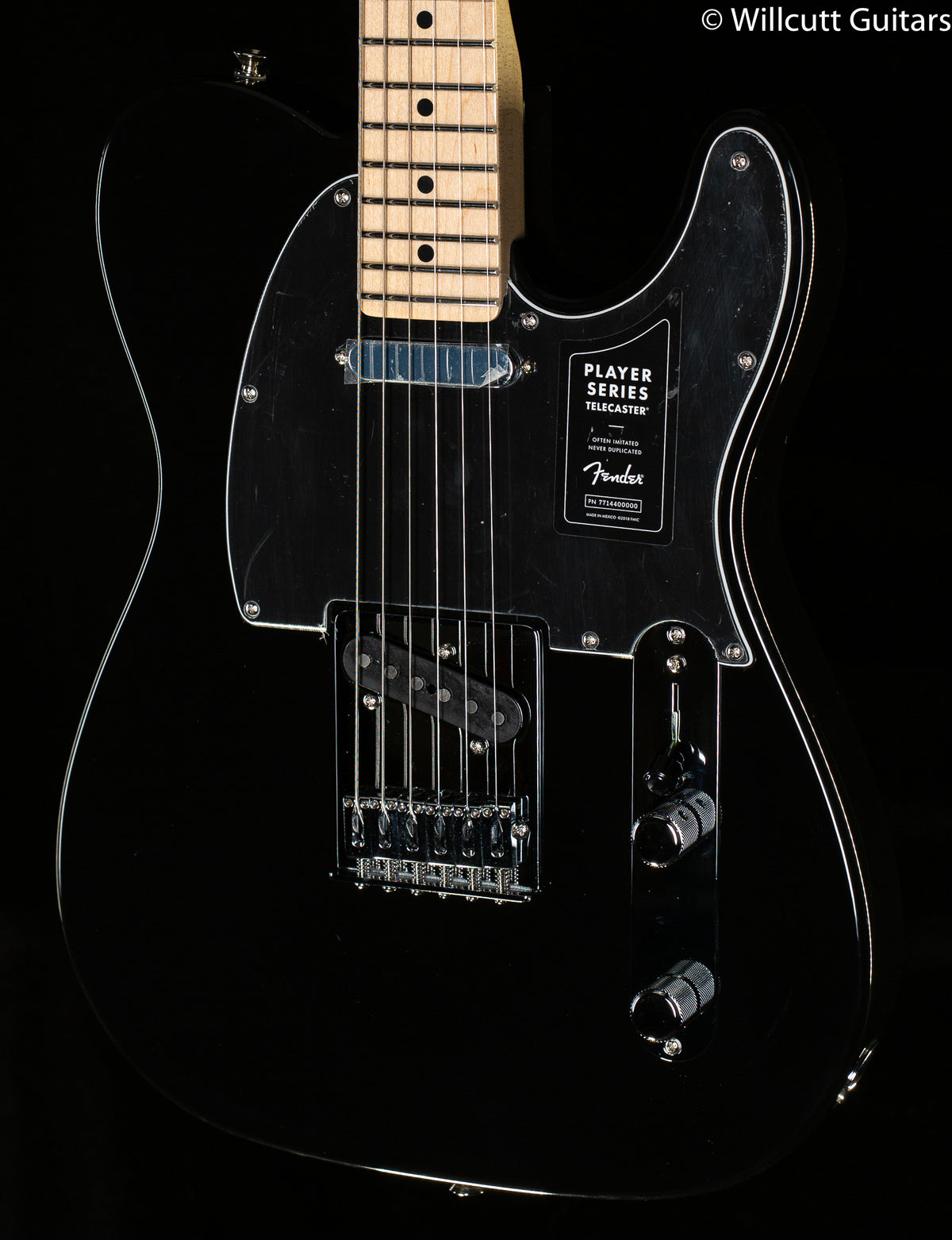 Fender Player Telecaster Black Maple (835)
