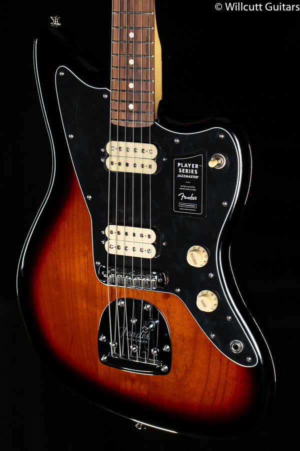 Fender Player Jazzmaster 3-Color Sunburst Pau Ferro Fingerboard