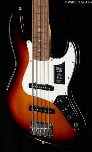 Fender Player Jazz Bass V 3-Color Sunburst Bass Guitar